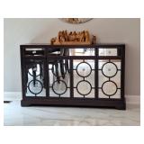 Mirrored Sideboard-NOT CONTENTS
