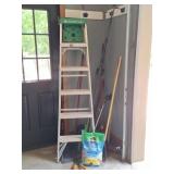 Ladder, Rakes, Brooms, Trimmer