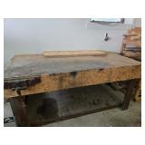 Work Bench &  Desmond Stephan Mfg Vise