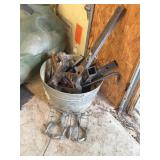 Hitches, Galvanized Tub, Mole Traps, Pry Bar