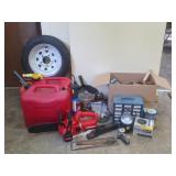 Gas Cans, Hardware, Craftsman Chainsaw