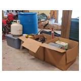 50 Gal. Drum, Motor Oils, Hand Tools, Mole Trap