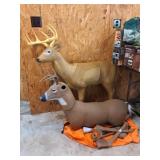 Shooter Buck and Deer Decoy with Bag
