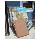 Wall Art, Cushions, Shelves, Framed Calendar