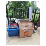Golf Ball Equipment Displays, Hinged Storage Tote