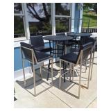 Bar Top Table and 4 Stools