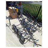 4 Golf Trolleys by E-Z Golf