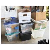Crafting Supplies, Storage Totes