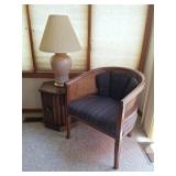 End Tables, Lamps, Decor, Armchair