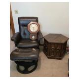 Side Table, Chair, Ottoman, Howard Miller Wall