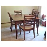 Dining Table and Six Dining Chairs