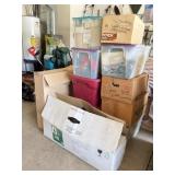 Christmas Decor: Trees, Dept. 56, Storage Totes