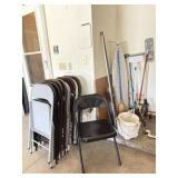 Samsonite Card Table, 10+ Chairs, Cleaning