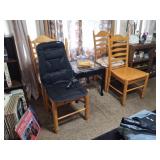 MCM Ashtrays, Chairs, Table, Stand, Decor