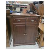 Vintage Wooden Bar Cabinet