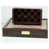 Deluxe Scrabble & Deluxe Chess Set in Wood