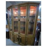 Unique Furniture Lighted Hutch