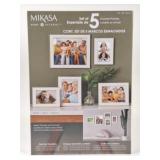 NEW Mikasa Home Accents Set of 5 Frames