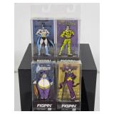 4 BatMan Series FigPins in Original Packaging