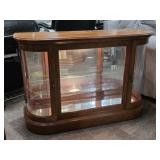 Entry Lighted Curio Cabinet