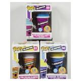 3 Funko Pop! Slurpee Series New In Box