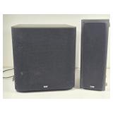 B&W AWS 600 Subwoofer & B&W LRC3 Speaker