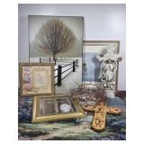 Crucifixes, Religious Art Work, Angel Figurine