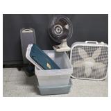 Fans, Heater, Totes