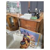 Singer Cabinet Sewing Machine, Crewel, Knitting