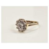 3 Gram 14k & Diamond Ring