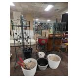 Plant Stands, Recycled & Ceramic Pots, Shears