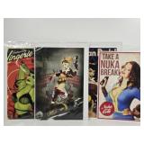 Posters: Wonder Woman, Gotham City, Nuka Cola