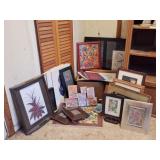 Framed Artwork, Adult Coloring Artwork