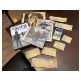 Bob Dylan Ephemera, Colts Ticket Stub