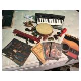 Hohner Harmonica, Recorder, Maracas, Cymbals
