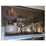 Vintage Blow Torches, Copper Duster