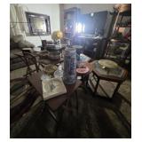 Coffee & End Tables, Mobile Desk, Vase, Stein