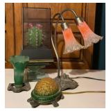 Lamps: Turtle, Tulips, Cactus, Stacked Glass
