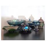 Carnival Glass Pieces