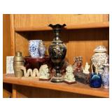 Asian Decor, Foo Dogs, Balinese Style Cabinet