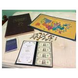 State Quarters, Uncut Sheet of 2009 Dollar Bills