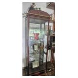 Wood Curio Cabinets, James McBride, Decor