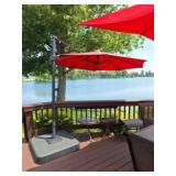Cantilever Umbrella with base