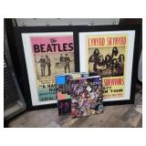 Beatles & Lynyrd Skynyrd Framed Posters & More