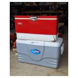 2 Coleman Coolers