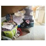 Portable Wardrobe, Floor Lamp, Sewing Cabinet