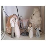 Willow Tree Figurines, Salt Light, Tulip Lamp