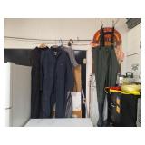 Frog Togs Waders, Dickies Coveralls