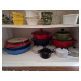 Stone Crocks, Lodge Skillet, Dutch Oven