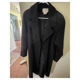 Ladies Worthington Wool Trench Coat - Size 8P